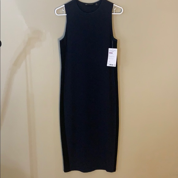 ATHLETA Sunstream Colorblock Midi Dress  Navy NWT - Picture 4 of 7
